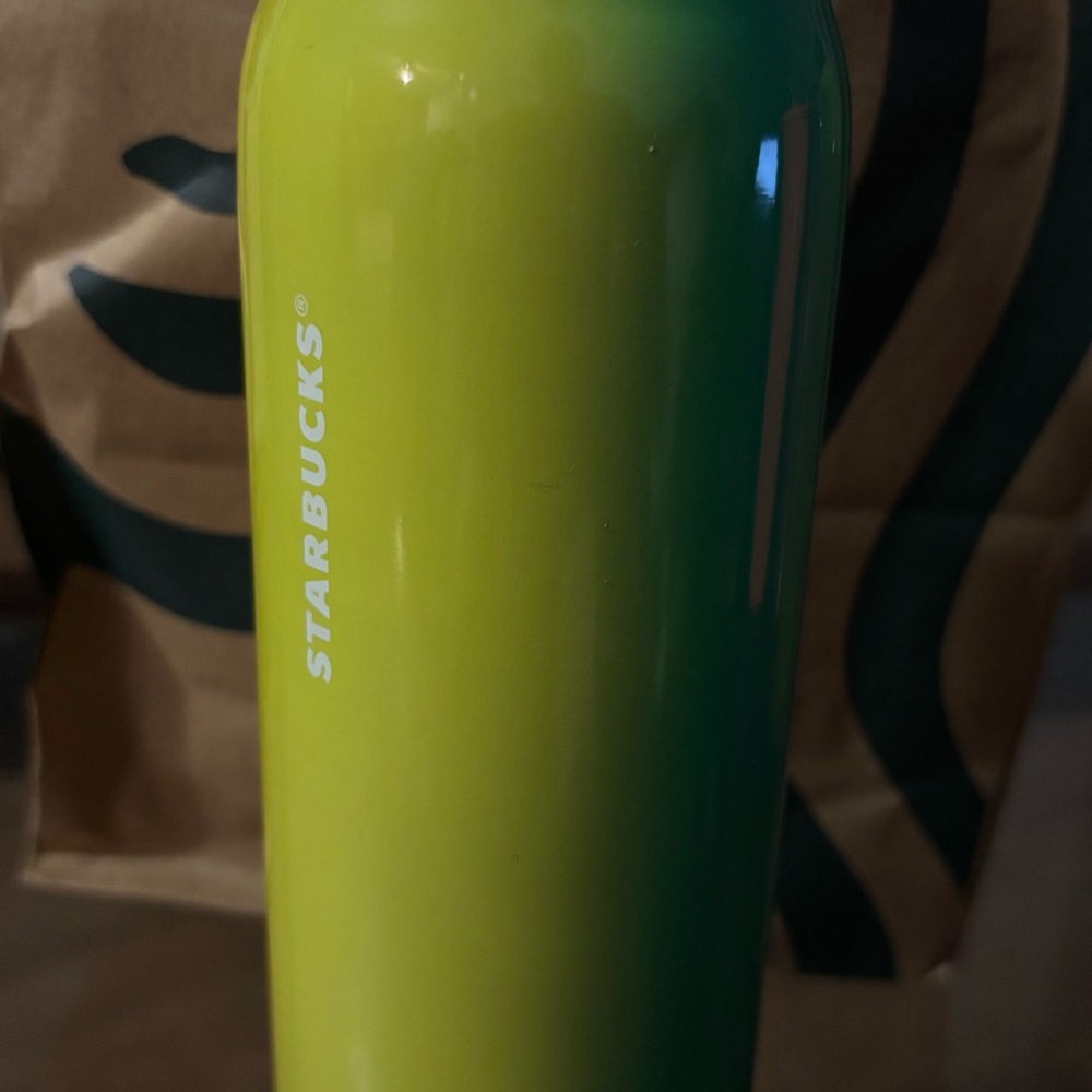Starbucks Lime and Emerald Tumbler